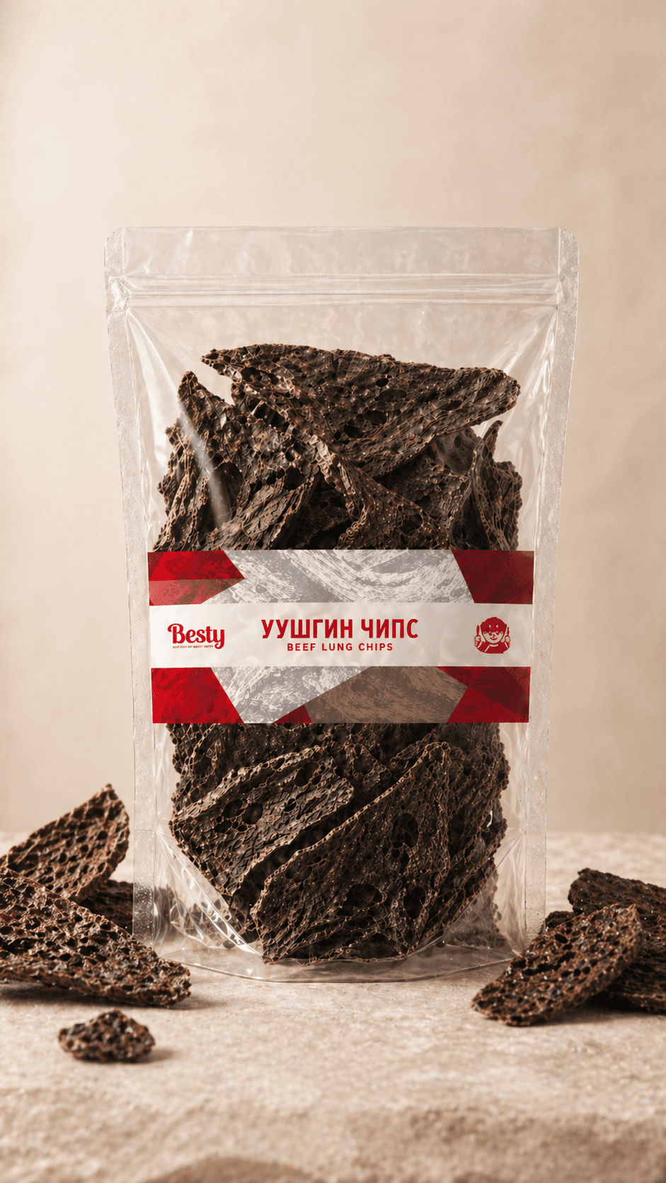 Уушгин чипс — Beef Lung Chips